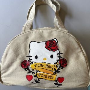 Cute Canvas Hello Kitty Handbag Purse